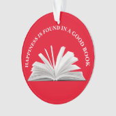 Book Lover Ornament (voorkant)