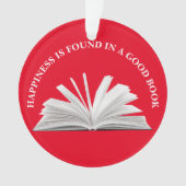 Book Lover Ornament (voorkant)