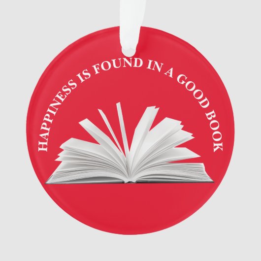 Book Lover Ornament (voorkant)