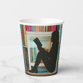 Book Lover Papieren Bekers