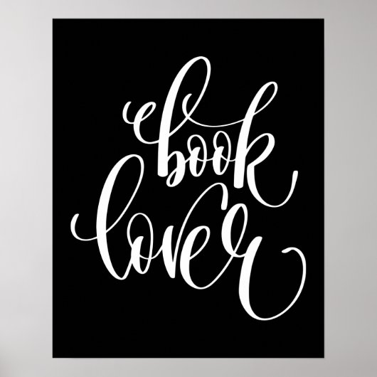 Book Lover Poster (Voorkant)