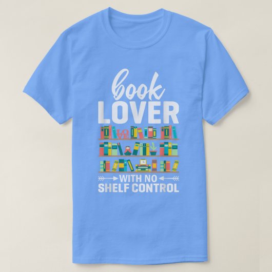 Book Lover Pun Bookworm Humor Reading Tet Des T-shirt (Design voorkant)