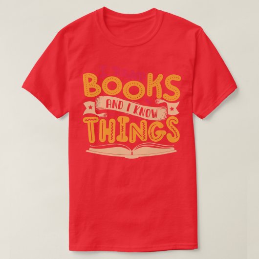 Book Lover Quote Librarian Pun Book Reading Tet de T-shirt (Design voorkant)