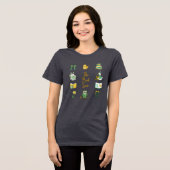 Book Lover Spring Edition Tri-Blend Shirt (Voorkant volledig)