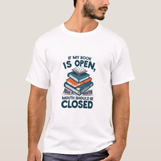 Book Lover T-shirt (Voorkant)