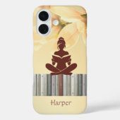 Book Lover Telefoonhoes Elegant Geel Case-Mate iPhone Case (Achterkant)