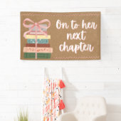 Book Lover Theme Bridal Shower Banner Decor (Insitu)