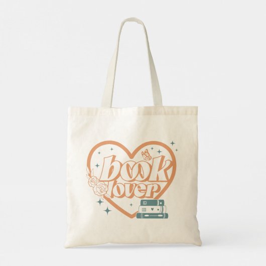 Book Lover Tote Bag (Achterkant)