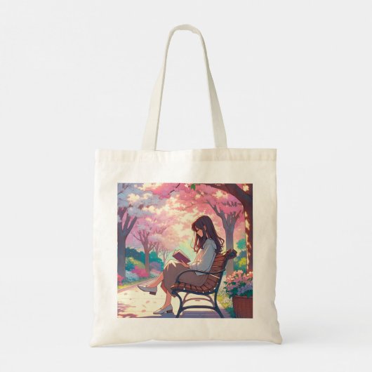 Book Lover Tote Bag (Achterkant)