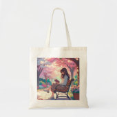 Book Lover Tote Bag (Voorkant)