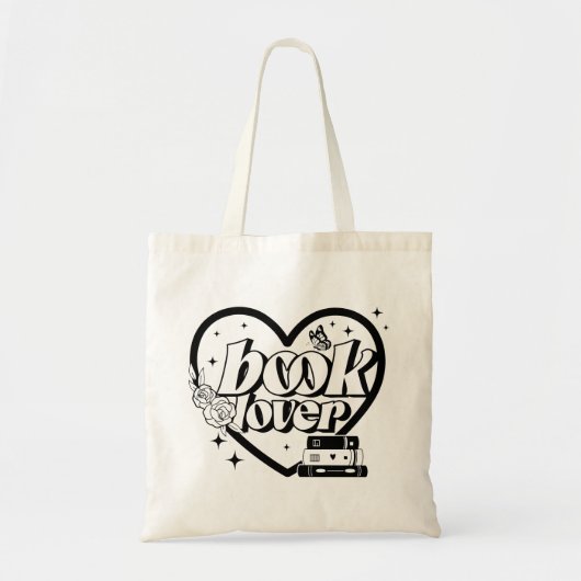 Book Lover Tote Bag (Voorkant)