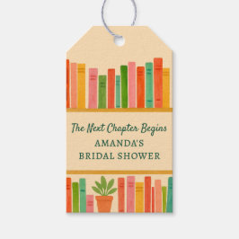 Book Lover Vrijgezellenfeest | Chic Fun "Nieuw hoo Cadeaulabel