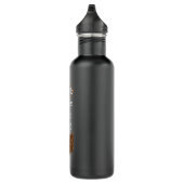 Book Lover Zero Chill Black Water Bottle Waterfles (Rechts)