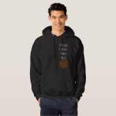 Book Lover Zero Chill Funny Reading Quote Hoodie (Voorkant volledig)