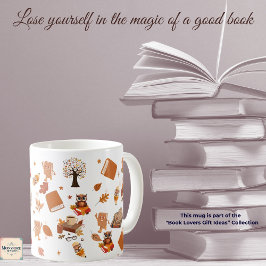  Book Lover's  11oz Koffiemok