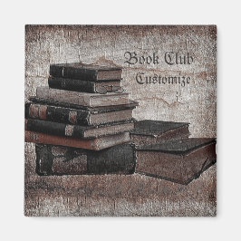 Book Lovers  Book Club Magneet