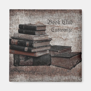 Book Lovers  Book Club Magneet