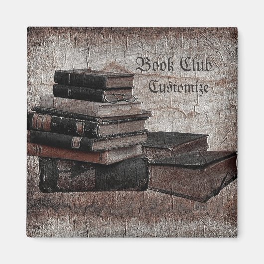 Book Lovers  Book Club Magneet (Voorkant)