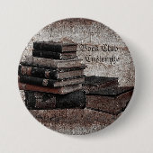Book Lovers  Book Club Ronde Button 7,6 Cm (Voorkant)