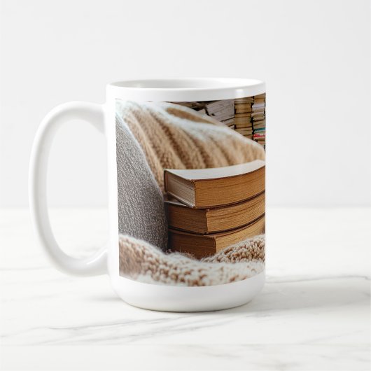 book lovers coffee mug koffiemok (Links)