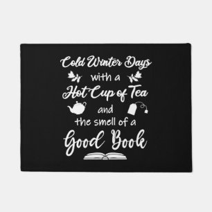 Book Lovers Gifts kerstlezen Deurmat