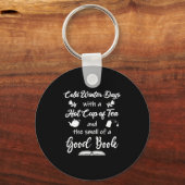 Book Lovers Gifts kerstlezen Sleutelhanger (Voorkant)
