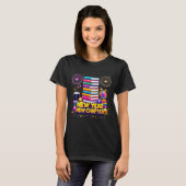 Book Lovers Happy New Year Chapter 2026 Bookworm F T-shirt (Voorkant volledig)