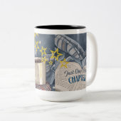 Book lovers mug/reader/college/school/teacher/ tweekleurige koffiemok (Voorkant rechts)