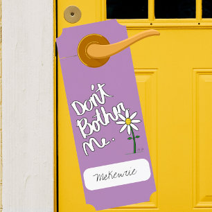 Book me geen lavender Whimsical Daisy Deurhanger