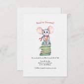 Book Mouse Reading Club Kaart (Voorkant / Achterkant)