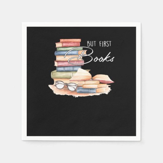 Book Nerd Bibliophile Book Lover Literature Readin Servet (Voorkant)