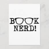 Book Nerd Briefkaart (Voorkant)