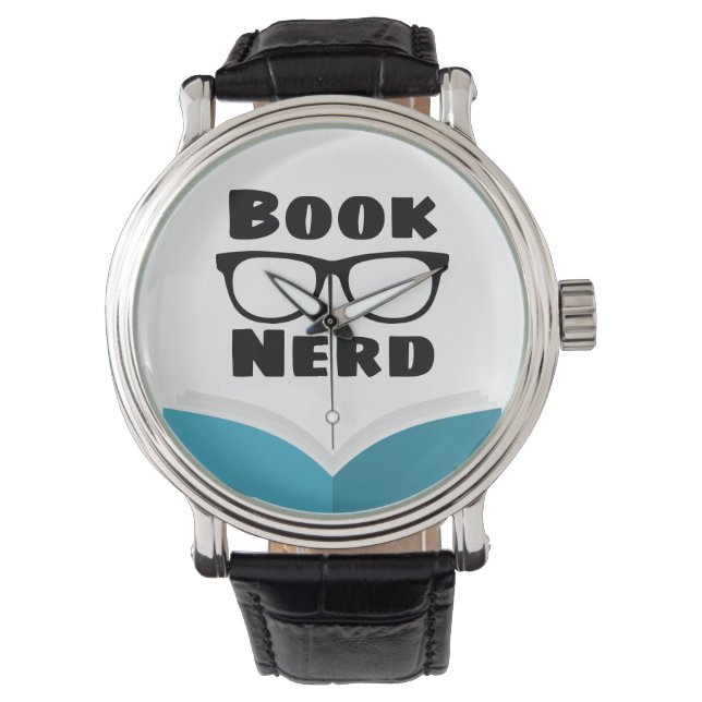 Book Nerd Horloge (Voorkant)