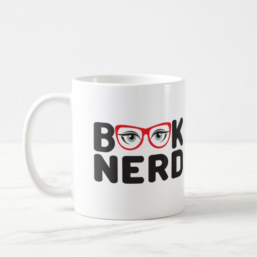 Book Nerd Koffiemok (Links)