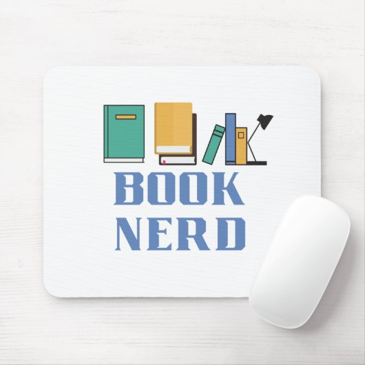 Book Nerd Muismat (Met muis)