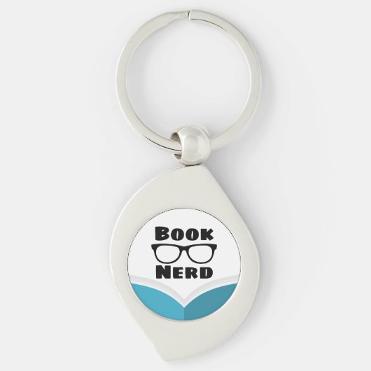 Book Nerd Sleutelhanger (Voorkant)