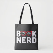 Book Nerd Tote Bag (Voorkant)