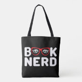 Book Nerd Tote Bag (Achterkant)