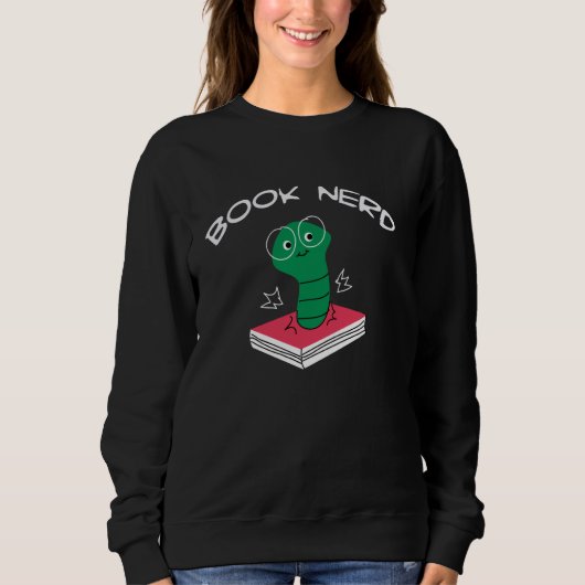 Book Nerd Trui (Voorkant)