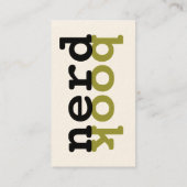 Book Nerd Visitekaartje (Achterkant)