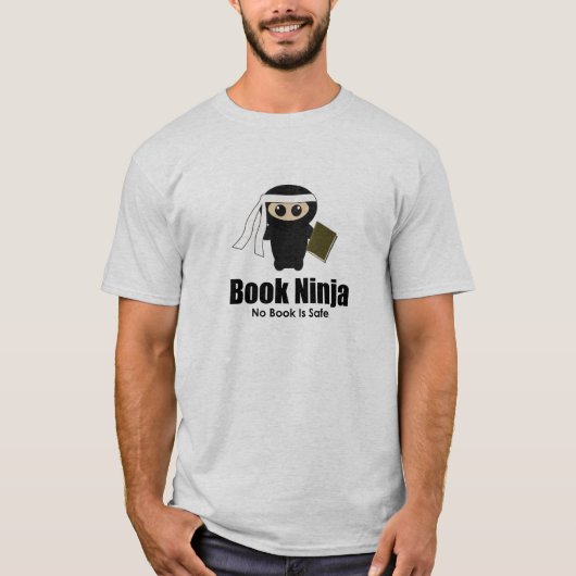 Book Ninja Shirt (Voorkant)