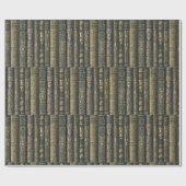 Book Nook Bibliophile Cadeaupapier (Vlak)