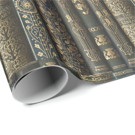 Book Nook Bibliophile Cadeaupapier (Rol Hoek)