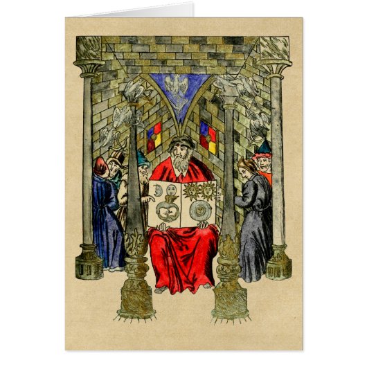 Book of Alchemy and Hermetic Arts Note Cards (Voorkant)