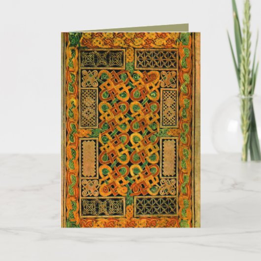 Book of Durrow Bedankkaart (Voorkant)