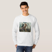 Book of Revelation Four Horsperma of the Apocalyps T-shirt (Voorkant volledig)