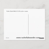 "Book of Rules" van Ruchell Alexander Briefkaart (Achterkant)