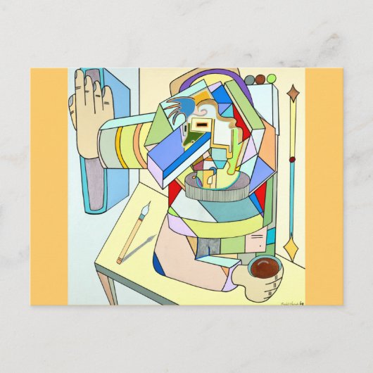 "Book of Rules" van Ruchell Alexander Briefkaart (Voorkant)