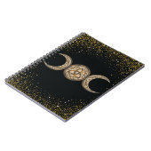 Book of Shadows Celtic Triple Moon/Triple Goddess  Notitieboek (Linkerzijde)