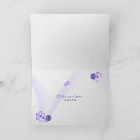 Book on Driftwood - Hartelijk dank! Kaart (Binnen)